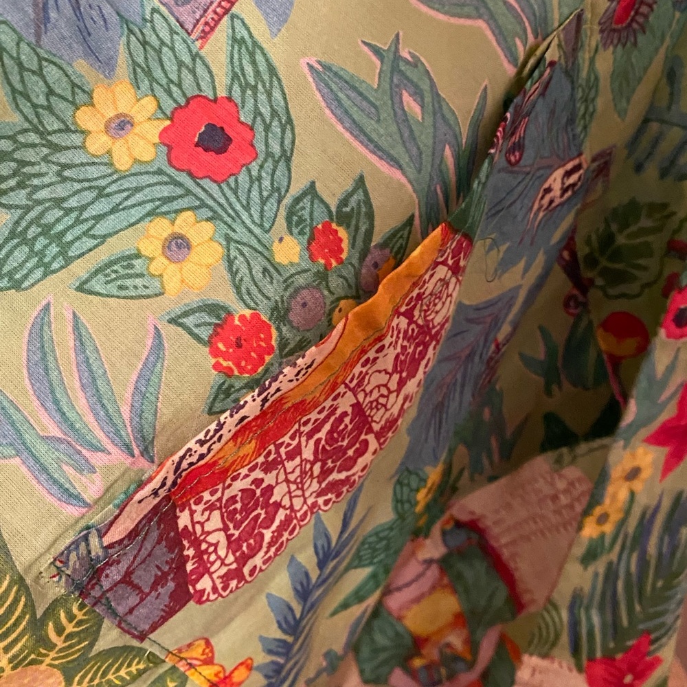 🌟Frida Kahlo Kimono (vintage fabric) - Picture 12 of 16